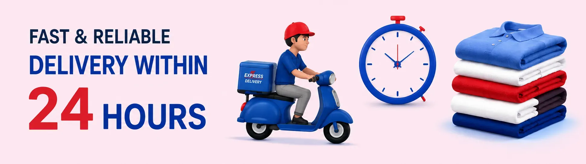 Fast & Reliable Delivery Within 24 hours