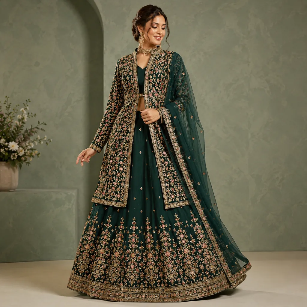 Jacket Style Lehenga