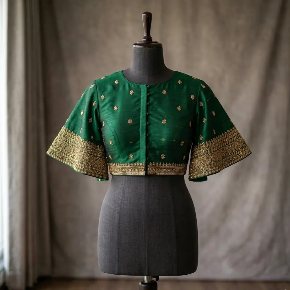 Butterfly Sleeve Blouse