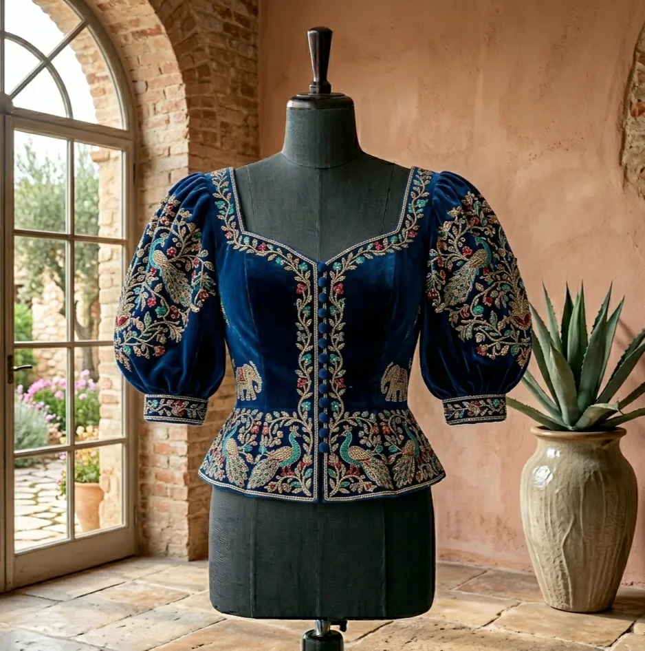 Jacket Style Blouse