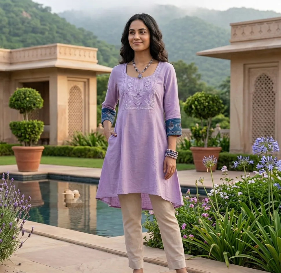 Chikankari Kurti