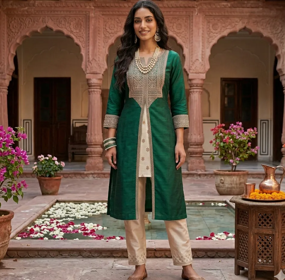 Peplum Kurti