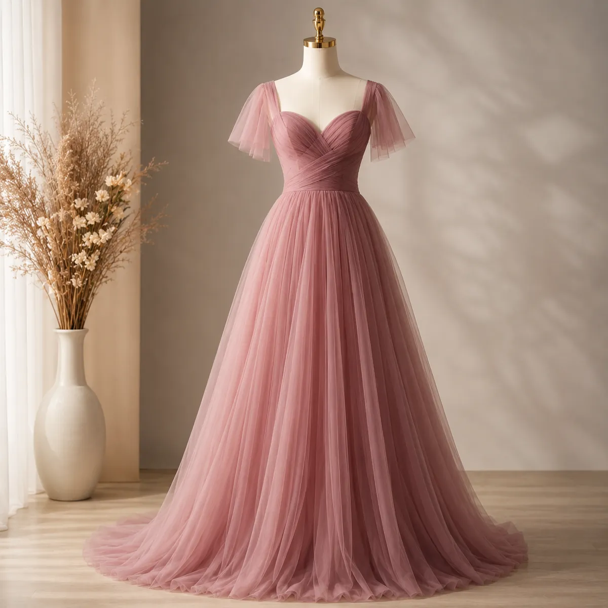 Tulle gown