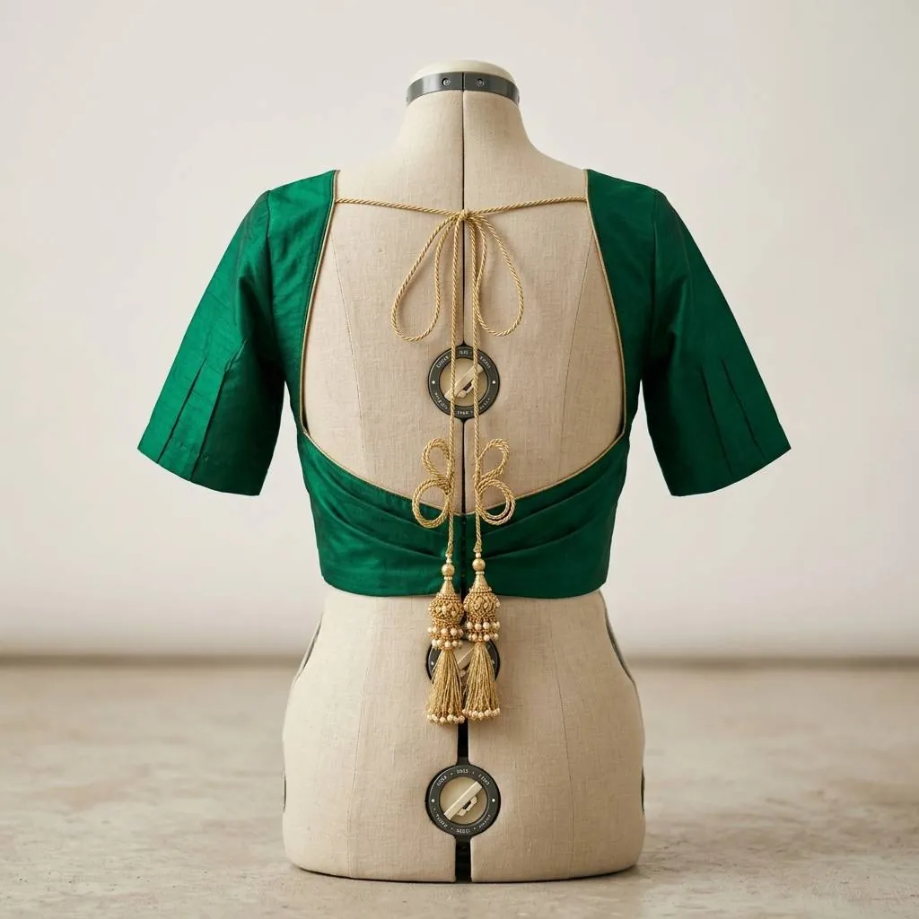 Backless Blouse