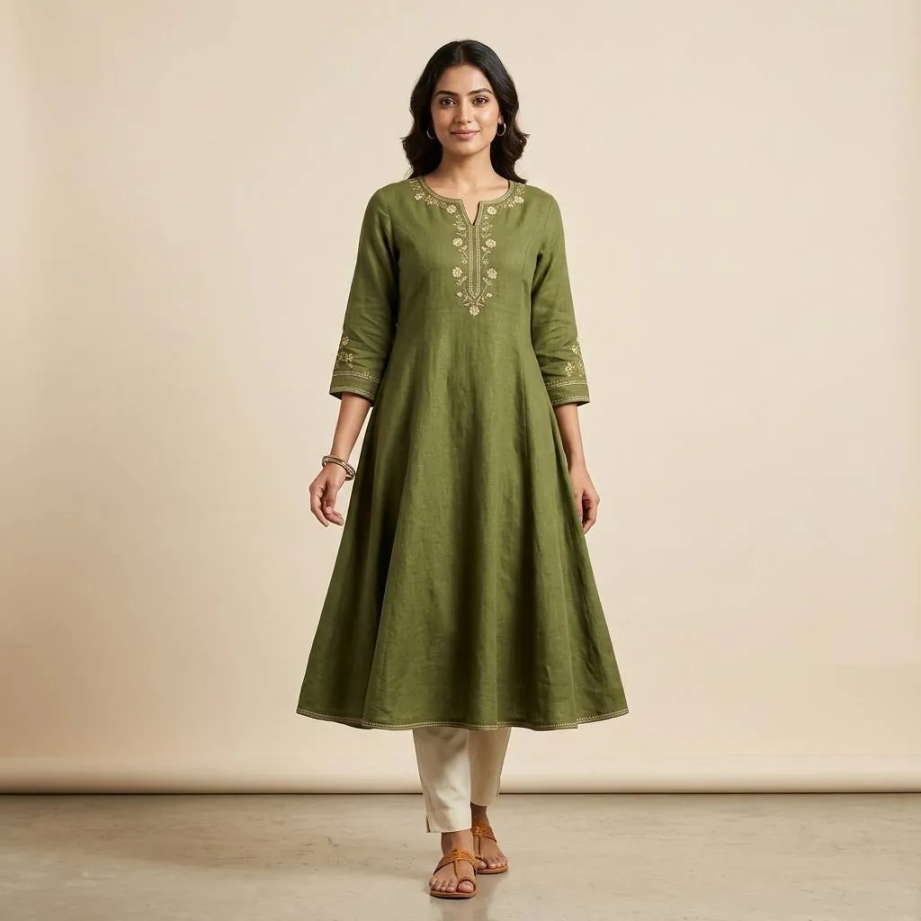 A-Line Kurti