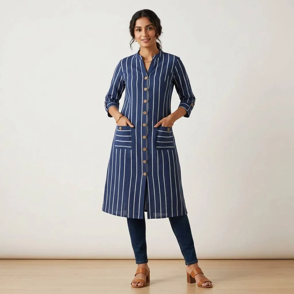 Front Open Kurti