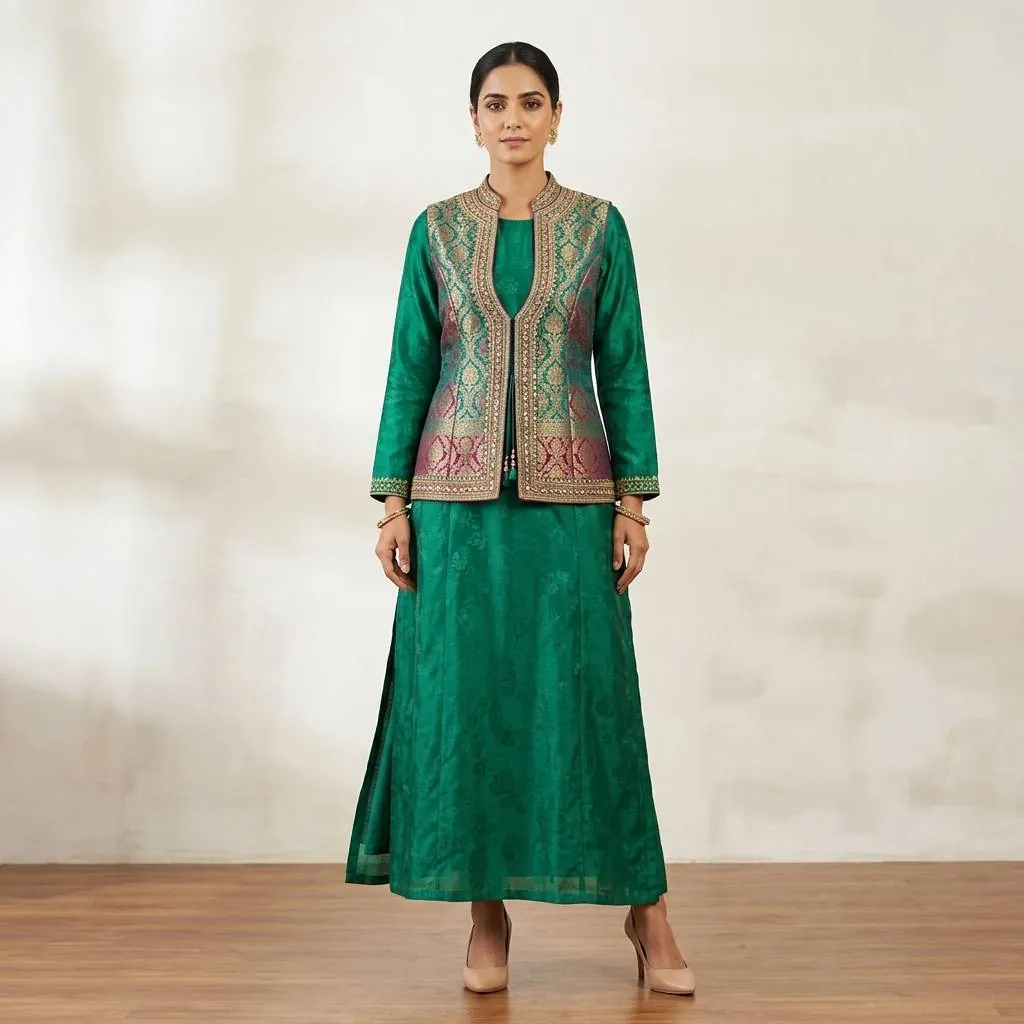 Jacket Style Kurti